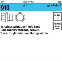 Verschlu&szlig;schraube DIN 910 Bund/Au&szlig;en-6-kt G...