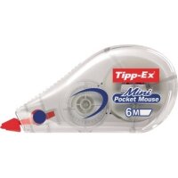 Tipp-Ex Korrekturroller Mini Pocket Mouse 932564 5mmx5m...