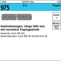 Gewindestange DIN 975 Trapezgewinde TR 30x 6x 1000mm A 4...