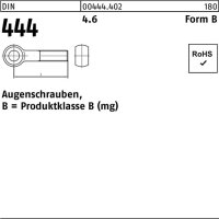 Augenschraube DIN 444 FormB BM 5x 25 4.6 50 St&uuml;ck