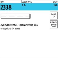 Zylinderstift ISO 2338 4 m6x 18 A 4 500 St&uuml;ck
