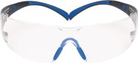 Schutzbrille SecureFit-SF400 EN 166-1FT B&uuml;gel graublau,Scheibe klar PC 3M