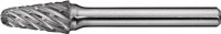 Fr&auml;sstift KEL Special Steel D.10mm Kopf-L.20mm Schaft-D.6mm HM Verz.Kreuz PROMAT
