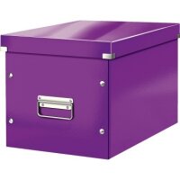 Leitz Archivbox Click &amp; Store Cube 61080062 L violett