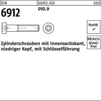 Zylinderschraube DIN 6912 Innen-6kt M12x 30 010.9 100...