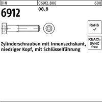 Zylinderschraube DIN 6912 Innen-6kt M10x 35 8.8 200 St&uuml;ck