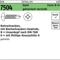 Bohrschraube DIN 7504 LIKO N 3,9x32-H Stahl galv.verz....