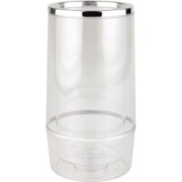 APS Flaschenk&uuml;hler 36032 12x23cm Kunststoff transparent