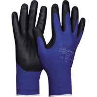 GEBOL Handschuh Super Grip 709286 Gr.10 1Paar blau/grau