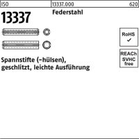 Spannstifth&uuml;lse ISO 13337 geschlitzt 2x 5 Federstahl...