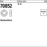 Nutmutter DIN 70852 M20x 1,5 17 H 10 St&uuml;ck