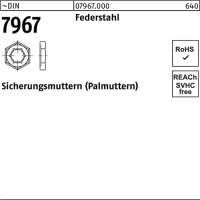 Sicherungsmutter DIN 7967 M42 Federstahl 1 St&uuml;ck