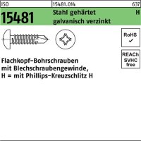 FLAKObohrschraube ISO 15481 PH ST 6,3x50-H Stahl...