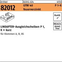 Ausgleichscheibe R 82012 GTW 40 P1 M24/12,0 feuerverz. 1 St&uuml;ck LINDAPTER