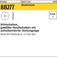 Dichtscheibe R 88277 Dichtungslage 16x 6,8x 1 Aluminium...