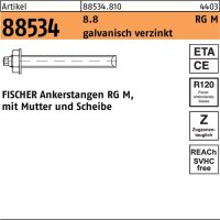 Ankerstange R 88534 Mutter/Scheibe RG M10x220 8.8...