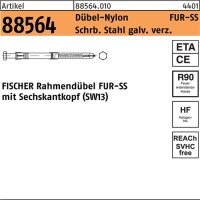Rahmend&uuml;bel R 88564 6-kt-Schr. FUR 10x100 SS...