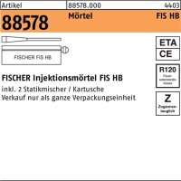 Injektionsm&ouml;rtel R 88578 FIS HB 150 C Kunstharz 6 St&uuml;ck FISCHER
