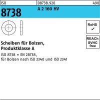 Scheibe ISO 8738 f.Bolzen 5 A 2 160 HV 50 St&uuml;ck