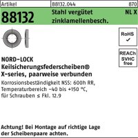 Unterlegscheibe R 88132 NLX 8 Stahl verg&uuml;tet...