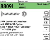 Schraube R 88091 SEKO/T-STAR 3x12/10-T10 Stahl galv.verz....