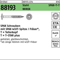Tellerkopfschraube R 88193 Spitze/T-STAR 8x320/80-T40 Sta...
