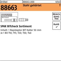 Bitsortiment R 88663 +6 T-Star plus Stahl geh&auml;rtet 1 St&uuml;ck SPAX