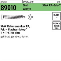 Rahmenanker R 89010 SEKO T-STAR plus 7,5x100-T30 galv.verz. WIROX 100St. SPAX
