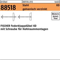 Klappd&uuml;bel R 88518 Schraube KD 3x 95 Stahl...