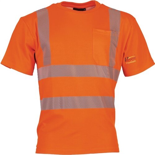 Warnschutz-T-Shirt Prevent&reg; Trendline Gr.L leuchtorange PREVENT TRENDLINE