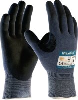 Schnittschutzhandschuhe MaxiCut&reg; Ultra&trade; 44-3745 Gr.10 blau/schwarz EN 388 PSA II