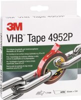 Montageband VHB Tape 4952P wei&szlig; L.3m B.19mm Rl.3M
