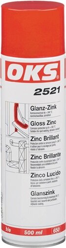 Glanzzink 2521 alufarben 400 ml Spraydose OKS