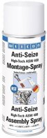 Montagepaste Anti-Seize High-Tech 400 ml wei&szlig; NSF H1 Spraydose WEICON