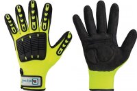 Handschuhe Resistant Gr.9 leuchtend gelb/schwarz EN 388...