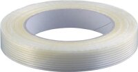 Filamentband farblos L.50m B.19mm Rl.