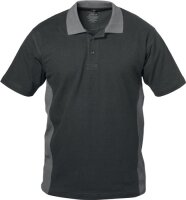 Poloshirt Sevilla Gr.L schwarz/grau ELYSEE
