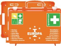 Erste Hilfe Koffer EUROPA I B310xH210xT130ca.mm orange S&Ouml;HNGEN