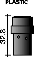 Gasverteiler schwarz 32mm f.ERGOPLUS 36 TRAFIMET