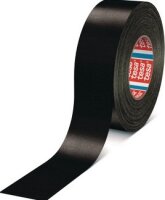 Gewebeband tesaband&reg; Premium 4651 schwarz L.50m B.50mm Rl.TESA