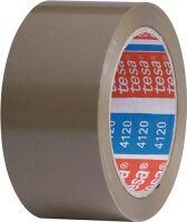 Verpackungsklebeband PVC tesapack&reg; 4120 chamois L.66m...