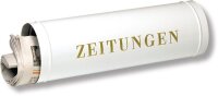 Zeitungsbox 800 B.400mm wei&szlig; STA BURG-W&Auml;CHTER