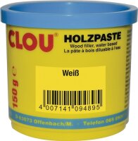 Holzpaste Farbe 16 wei&szlig; 150g Dose CLOU
