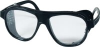 Schutzbrille EN 166 B&uuml;gel schwarz,Scheibe klar...