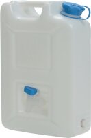 Wasserkanister 22l HD-PE stapelbar,m.Auslaufhahn H495xB350xT165mm H&Uuml;NERSDORFF