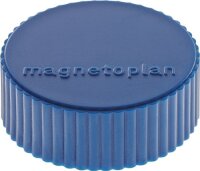 Magnet Super D.34mm dunkelblau MAGNETOPLAN