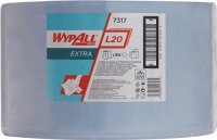 Wischtuch WYPALL L20 EXTRA+ L380xB235ca.mm blau 2-lagig