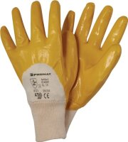 Handschuhe Ems Gr.8 gelb besonders hochwertige Nitrilbeschichtung
