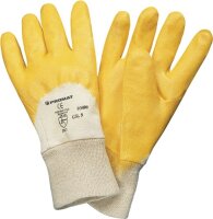 Handschuhe Lippe Gr.7 gelb Nitrilbeschichtung EN 388 PSA...