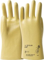 Handschuhe Gobi 109 Gr.9 gelb BW-Trikot m.Nitril EN 388...